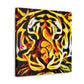 "Striking Tiger Portrait" - Canvas