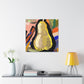 Pear in Abstraction - Canvas