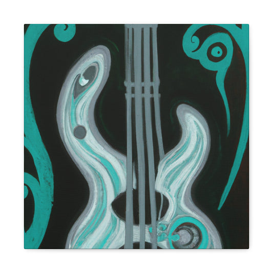 "Bass Guitar Symphony" - Canvas