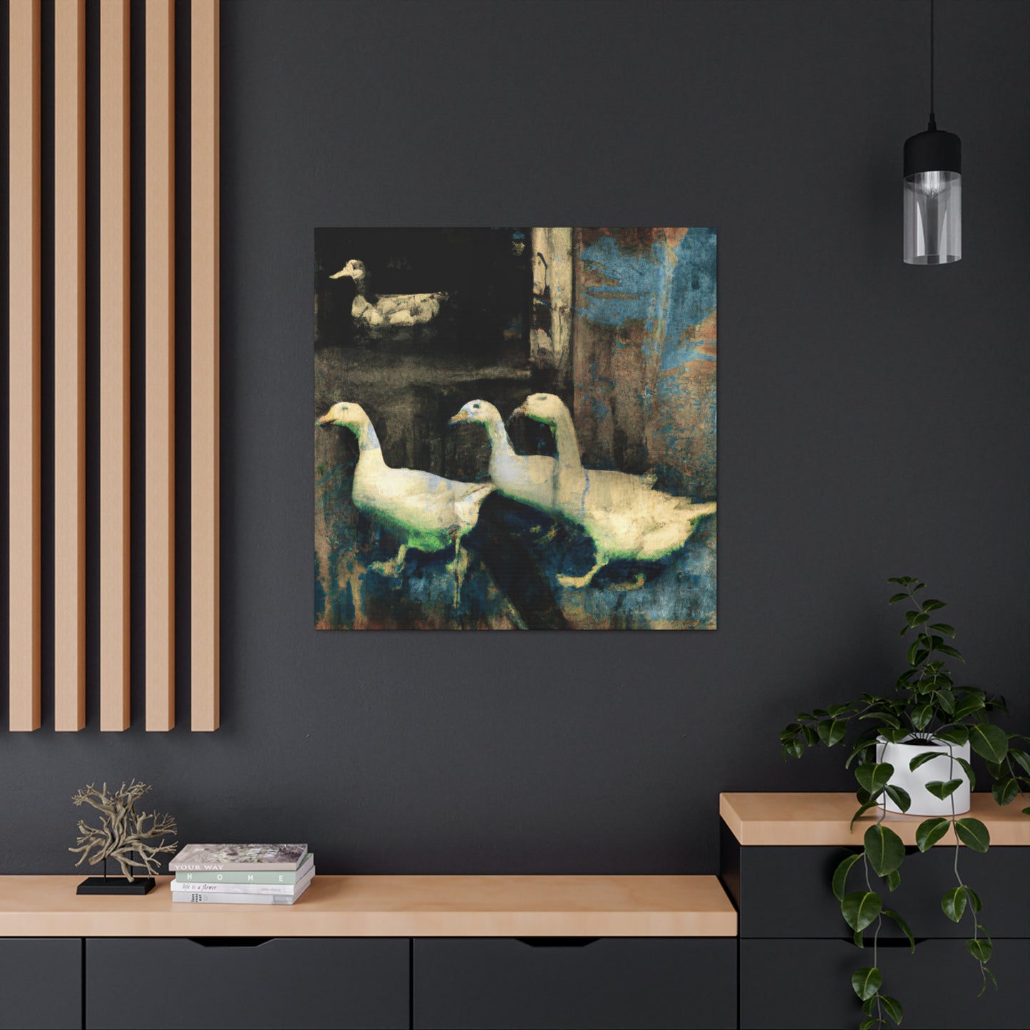 "Duck in a Dreamscape" - Canvas