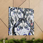 Siberian Husky Dreamscape - Canvas