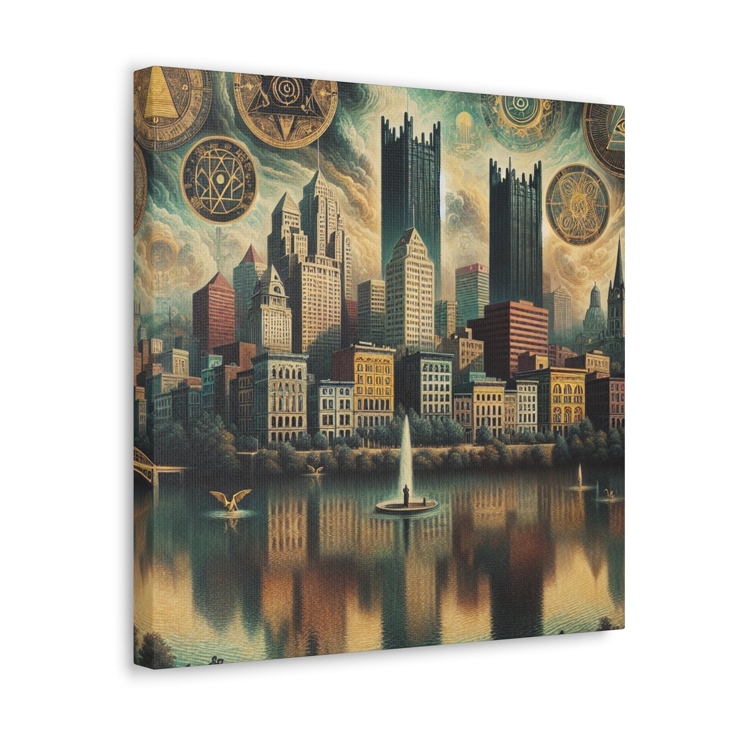 "Steel City Serenity" - Canvas