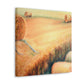 "Hay Bale Surrealism" - Canvas