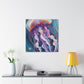 "Jellyfish in Art Deco" - Canvas