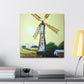 Windmill on the Hill - Canvas