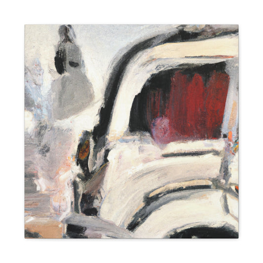 Classic Car Expressionism - Canvas