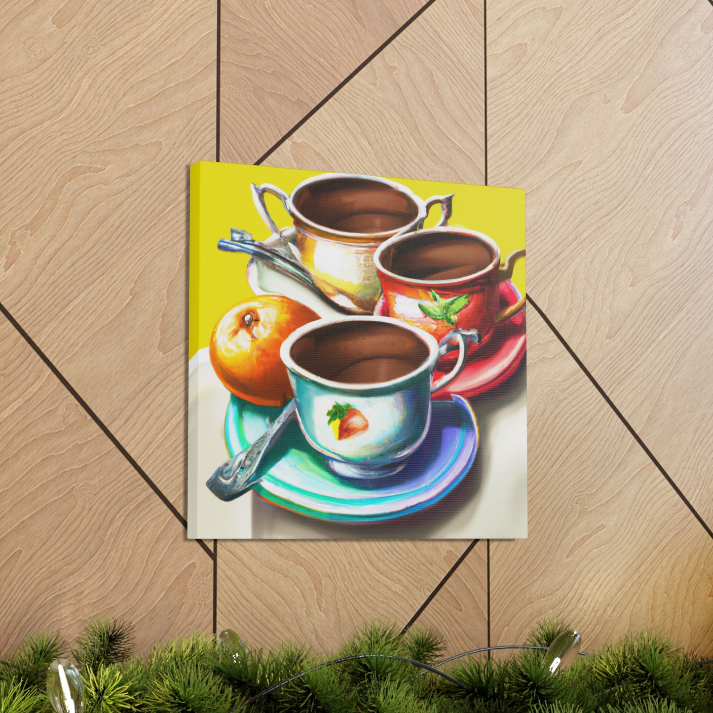 Tea Hour Reflection - Canvas