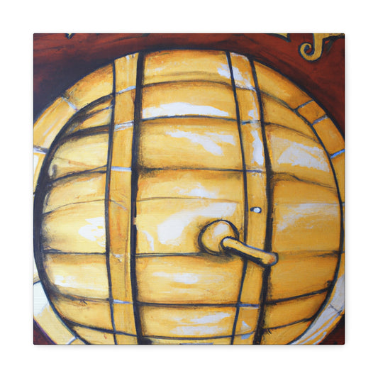 "Whiskey Barrel Abundance" - Canvas