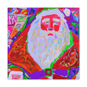 Santa's Bright Fauvism - Canvas