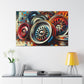 Chrome Symphony Hubcaps - Canvas