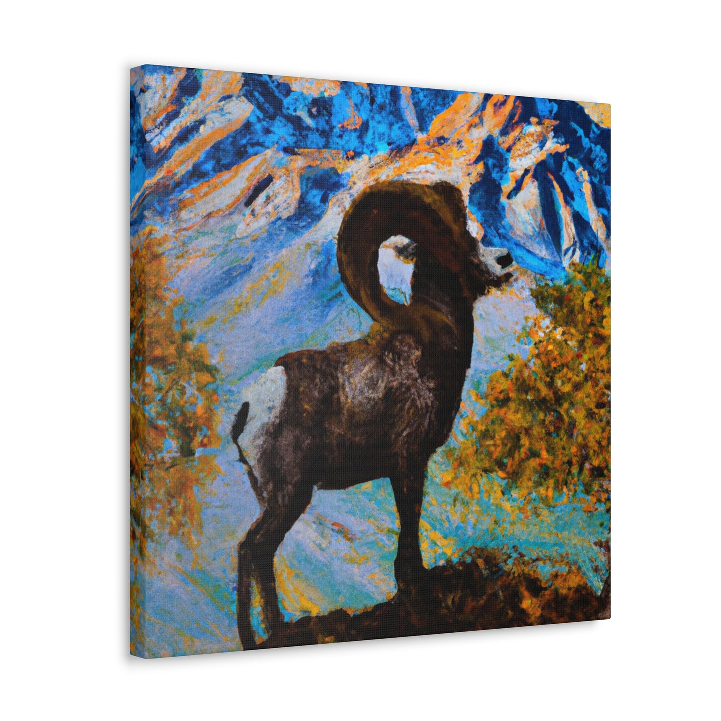 "Big Horn Majesty" - Canvas