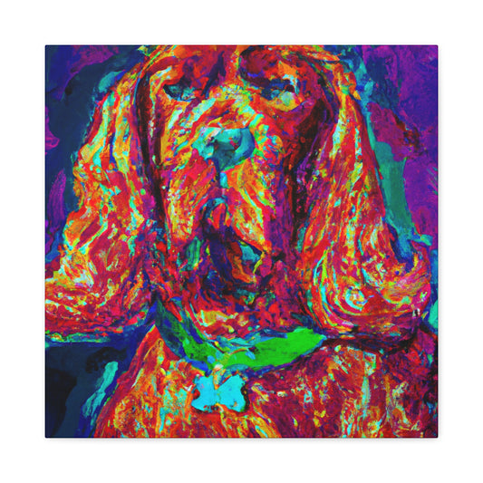 "Irish Setter Impressionism" - Canvas