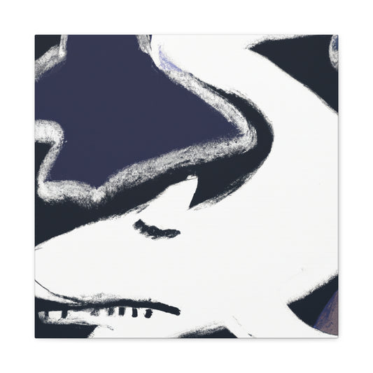 "Shark among Waters" - Canvas