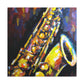 Saxophone Melody Impression - Canvas