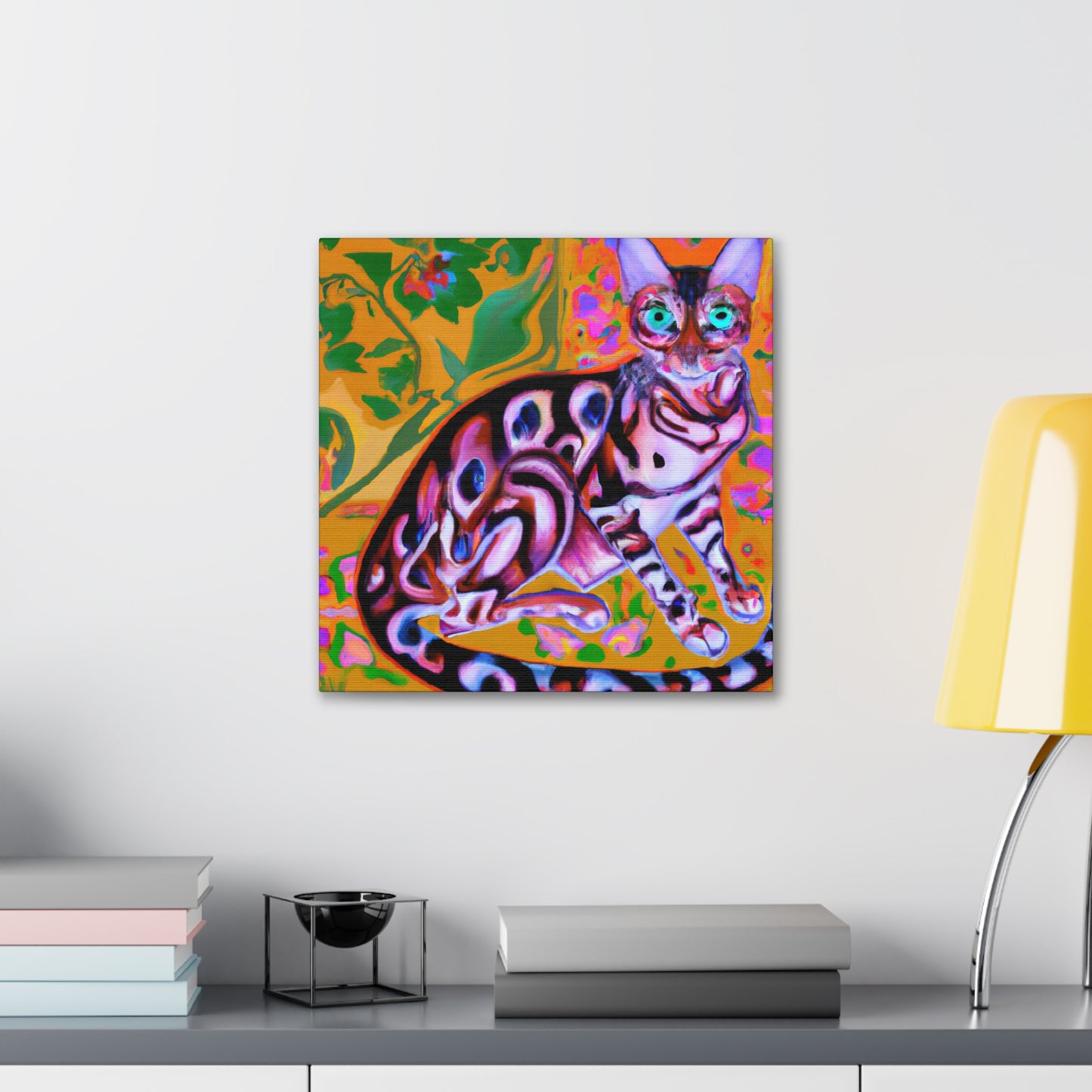 "Bengal of the Nouveau" - Canvas