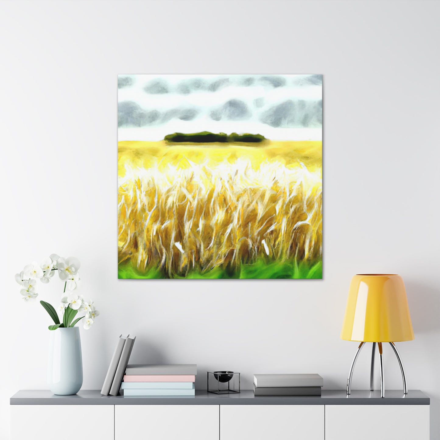 "Golden Harvest Splendor" - Canvas