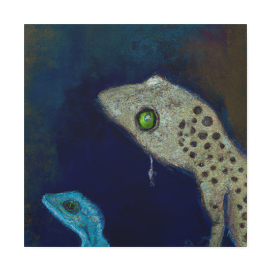 "Lizard in a Dreamscape" - Canvas