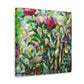 Peony in Impressionism - Canvas