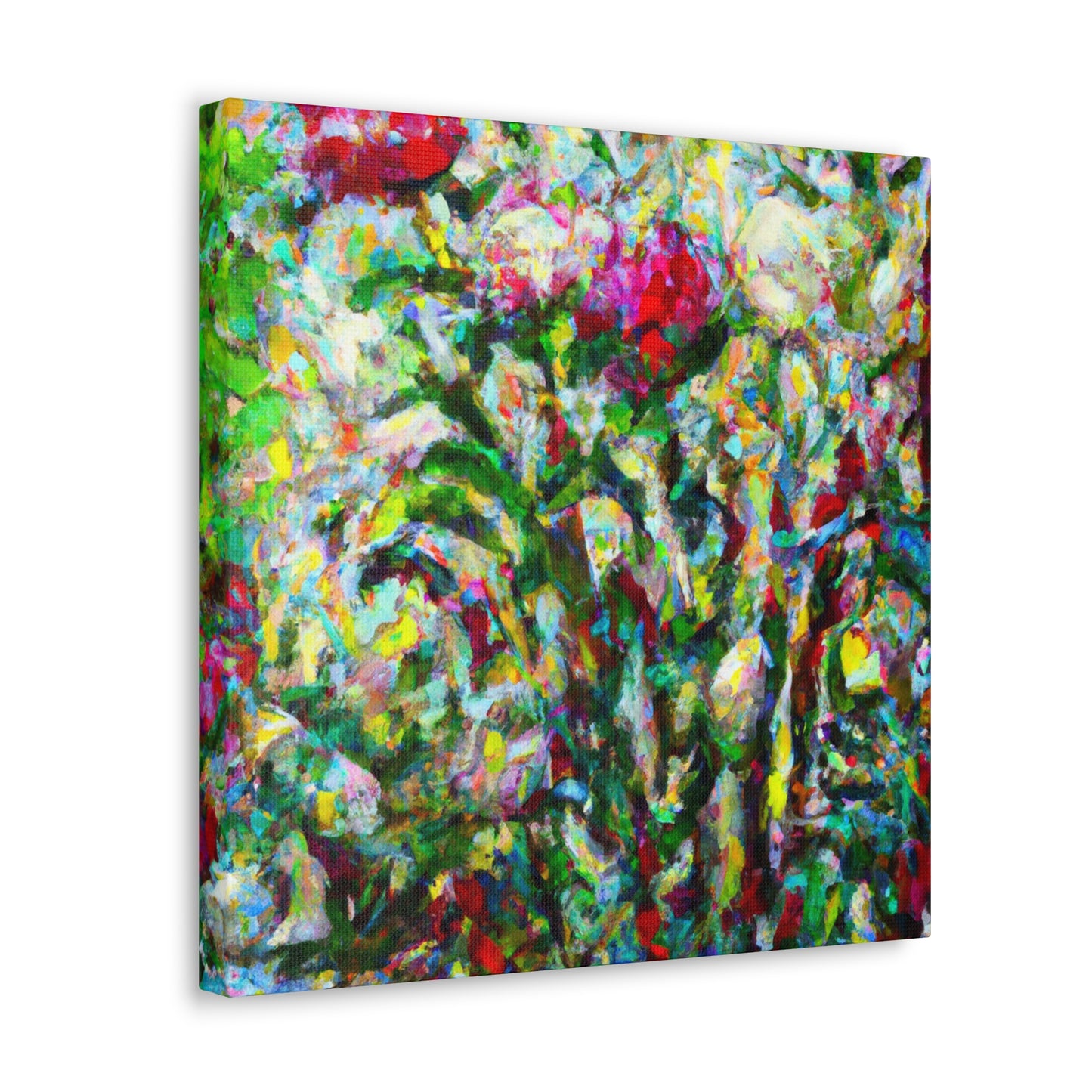 Peony in Impressionism - Canvas