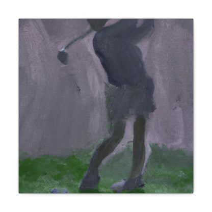 Golfers in Impressionism - Canvas