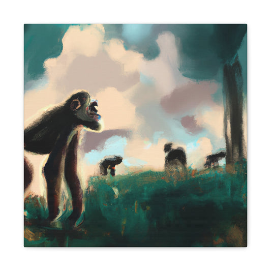 Surreal Chimpanzee Dream - Canvas