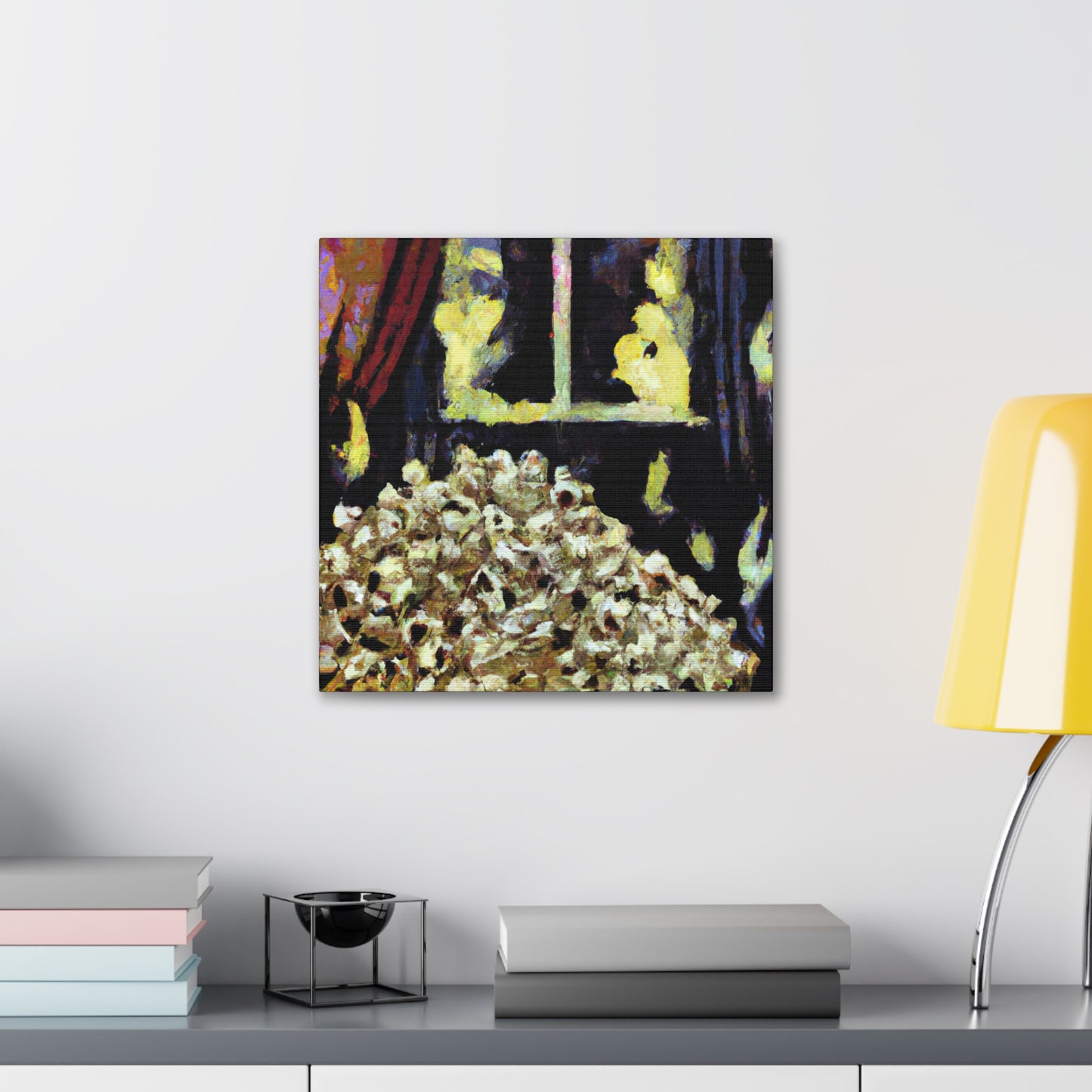 Popcorn Dancing Joy - Canvas