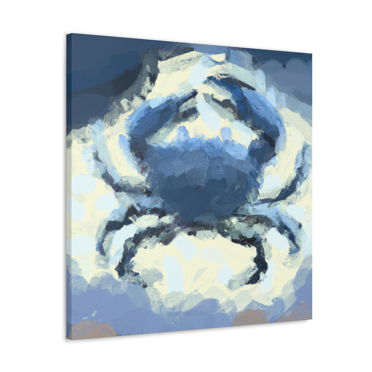 Crabby Impressionism Winnows - Canvas