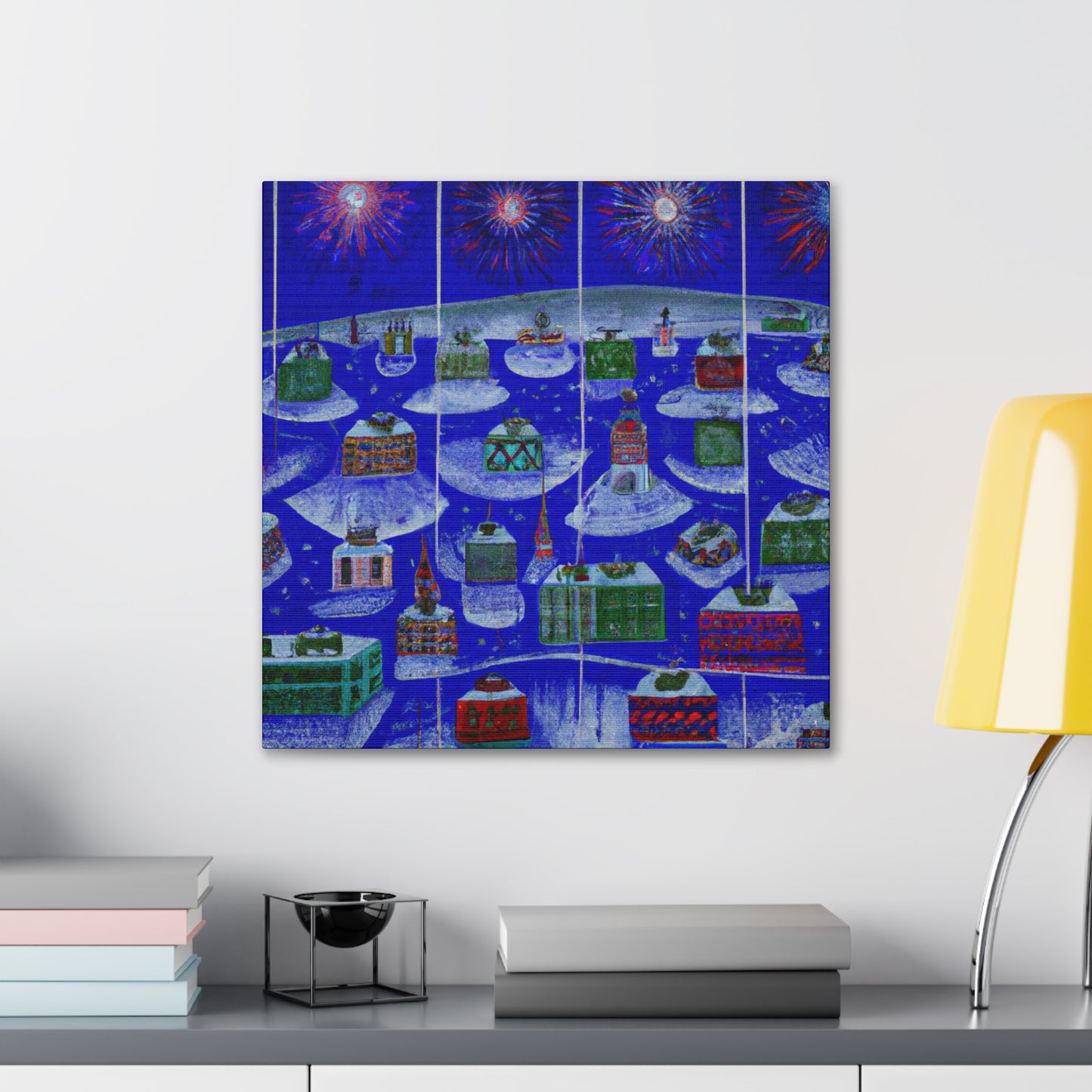 City Square Grandeur - Canvas