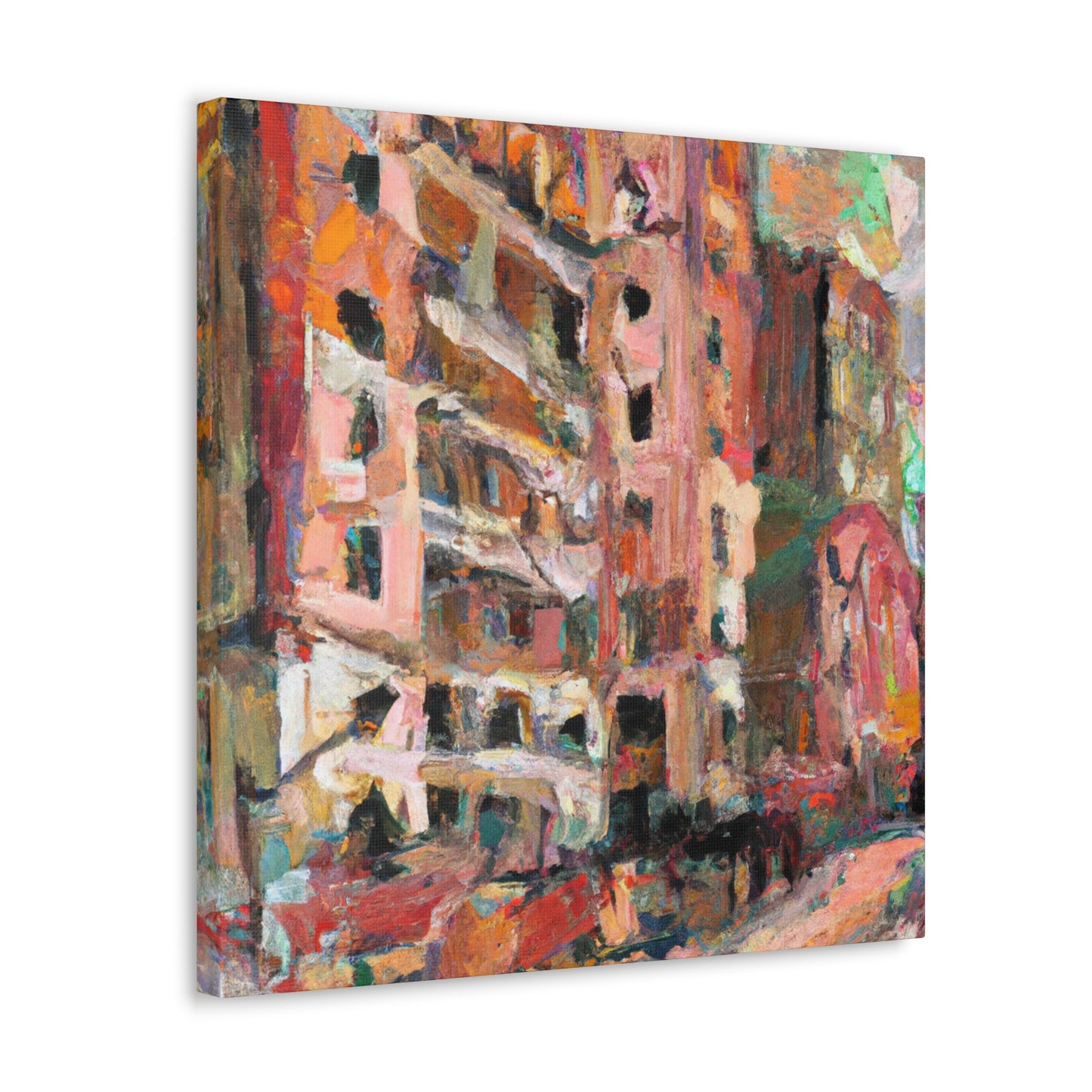 "Brutalist Impressionism" - Canvas