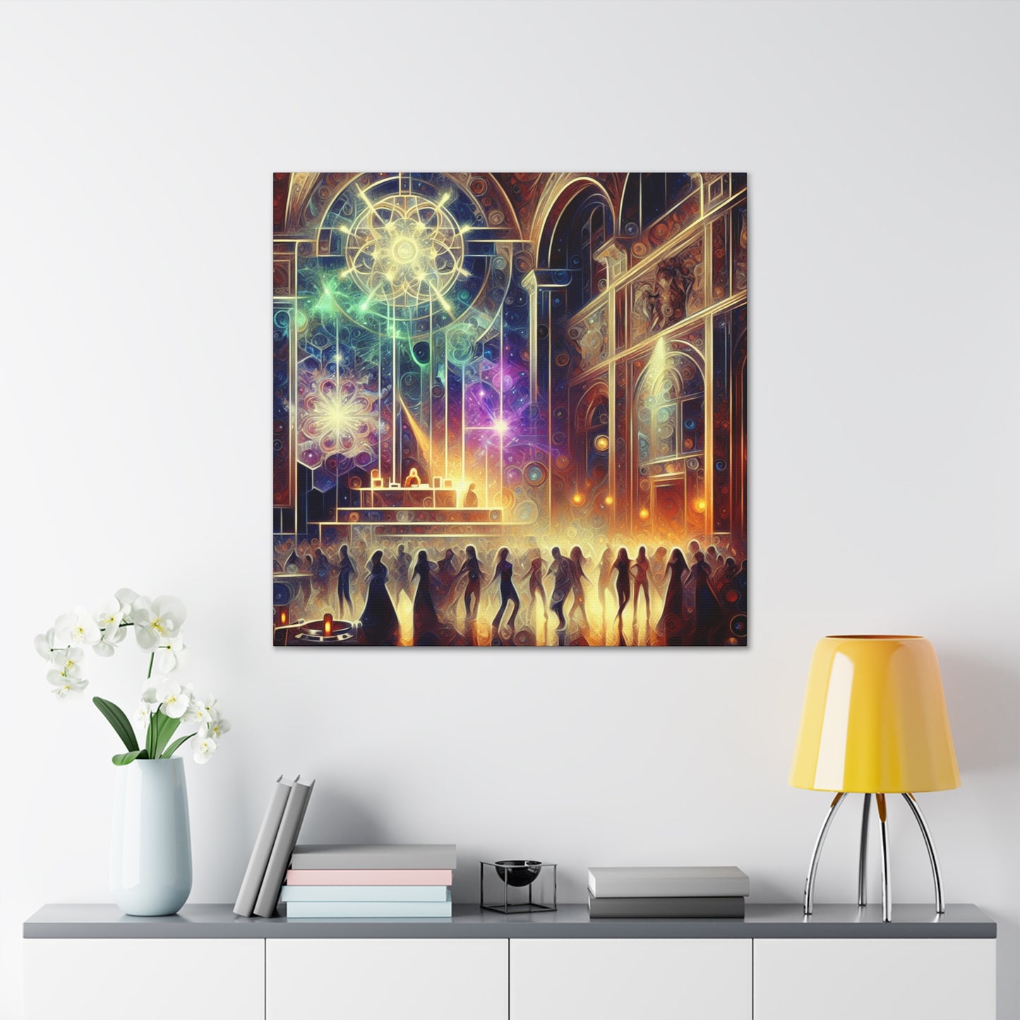 "Rhythm's Baroque Reverie" - Canvas