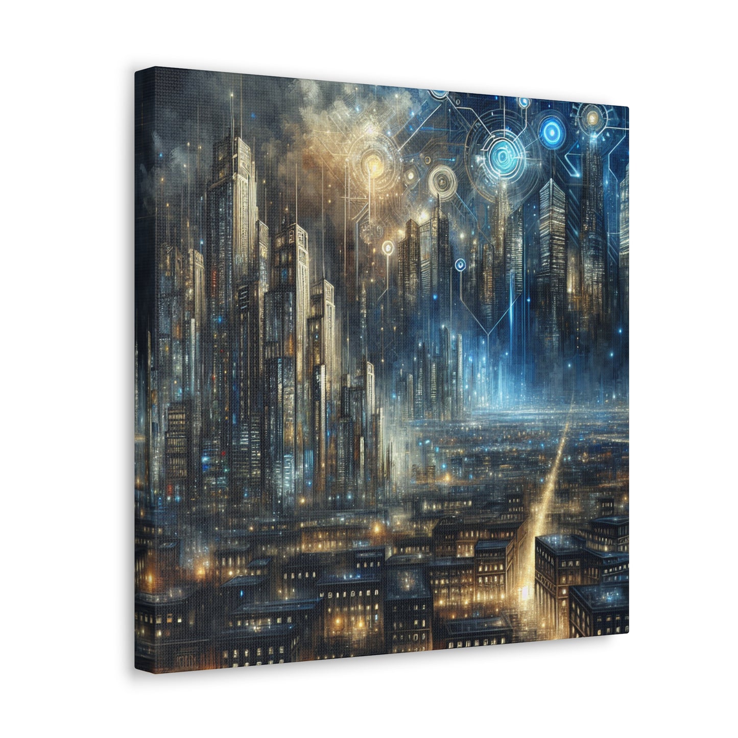 "Nightfall's Reviving Majesty" - Canvas