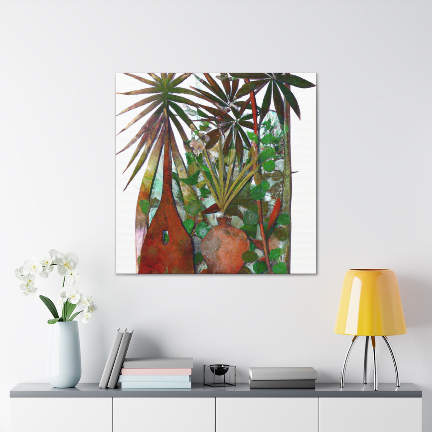 Palm of Divinity Revered - Canvas