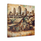 "Urban Reflections: Sacramento Symphony" - Canvas