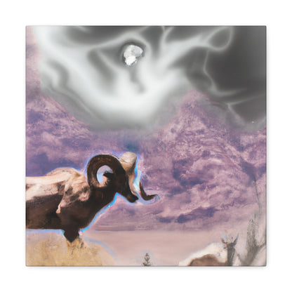 Bighorn Dreamscape Scene - Canvas