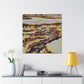 Canyon in Bold Colors - Canvas