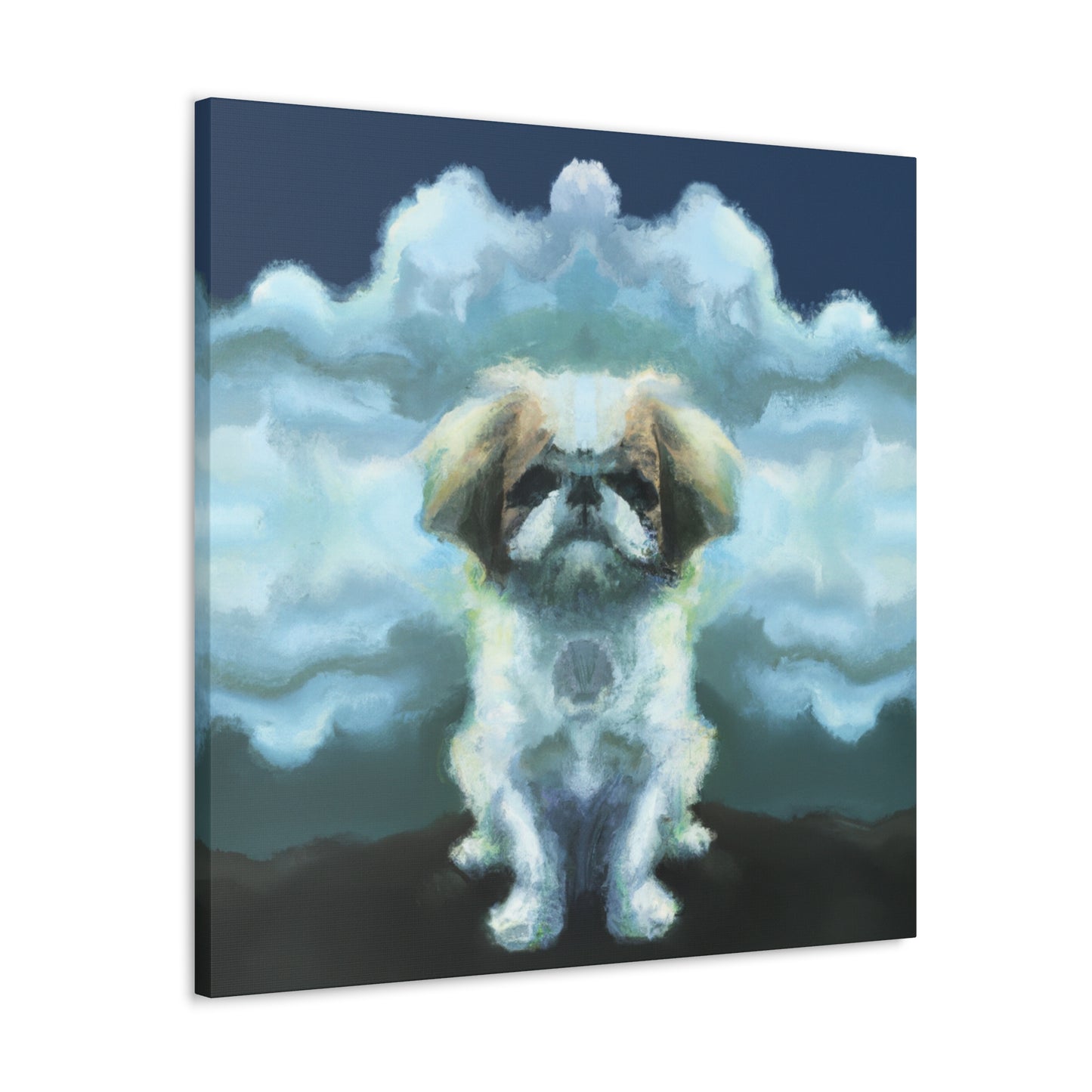 "Pekingese in Wonderland" - Canvas