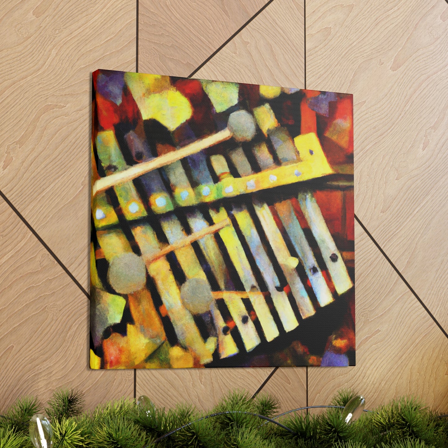 Xylophone in Impressionism - Canvas