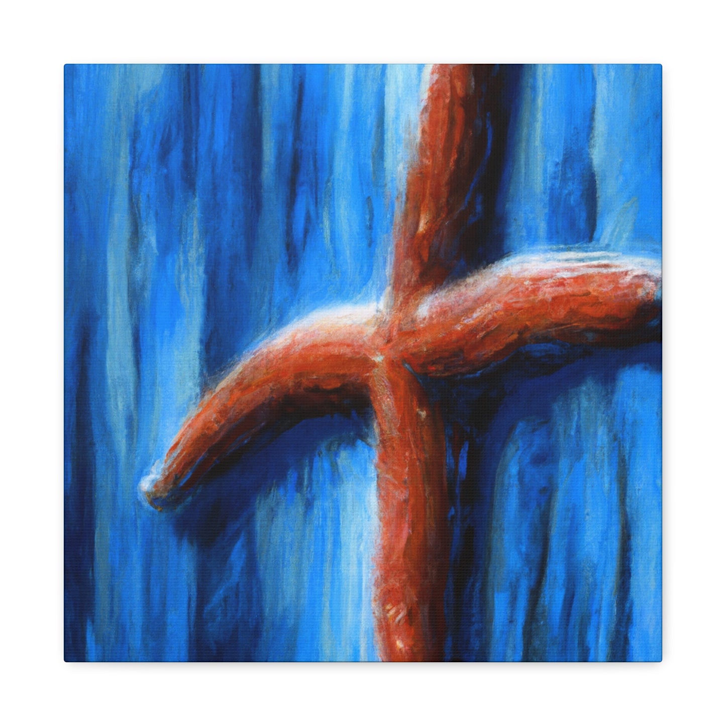 Starfish in the Night - Canvas