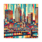 "Louisville Lively Colors" - Canvas