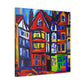 "Tudor Pop Fauvism" - Canvas