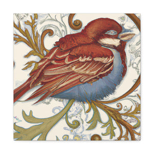 House Sparrow Glamour - Canvas