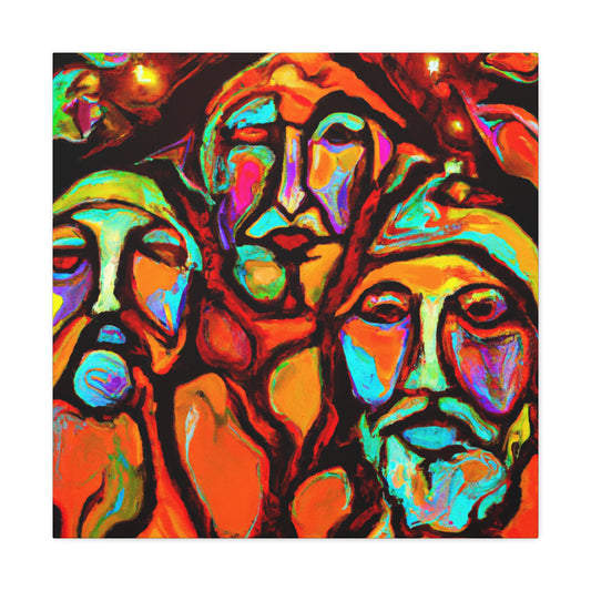 Wise Men's Journey Home - Canvas