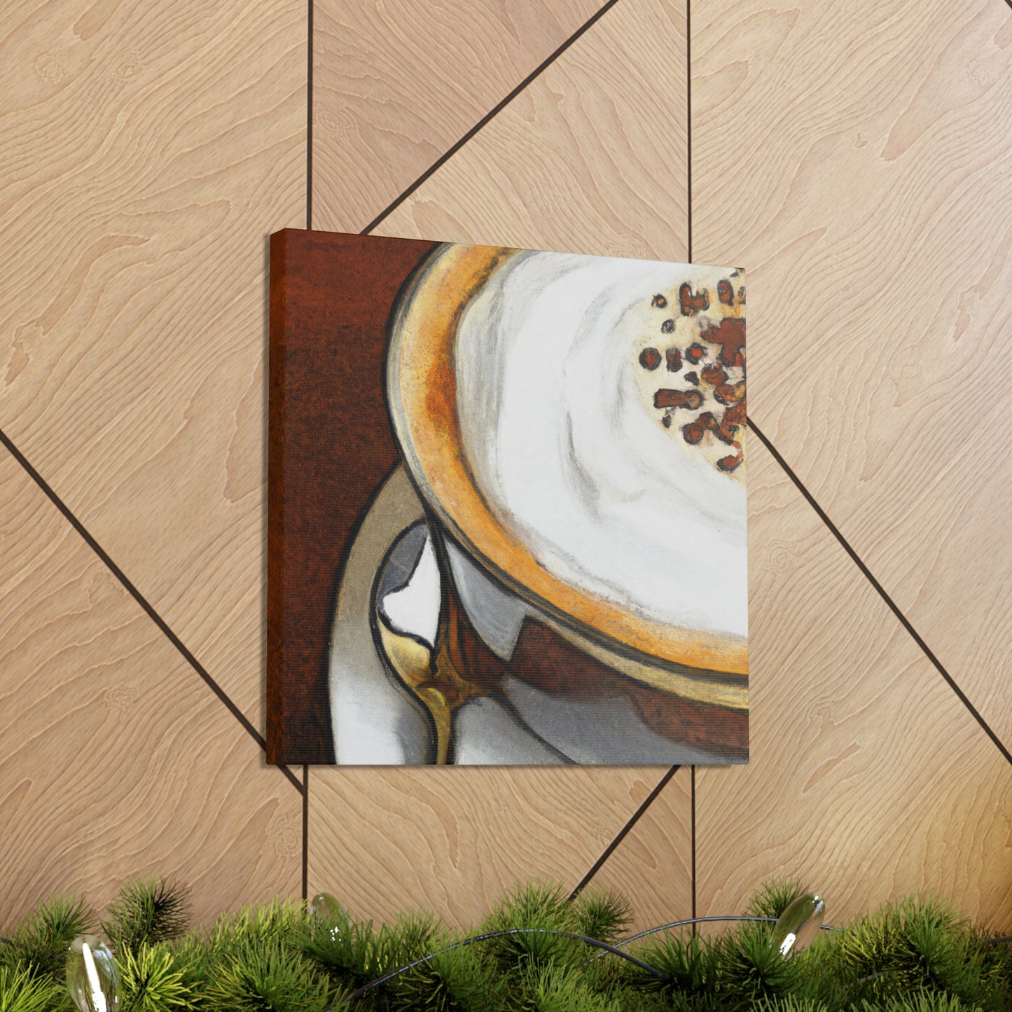 Cappucino in Art Deco - Canvas