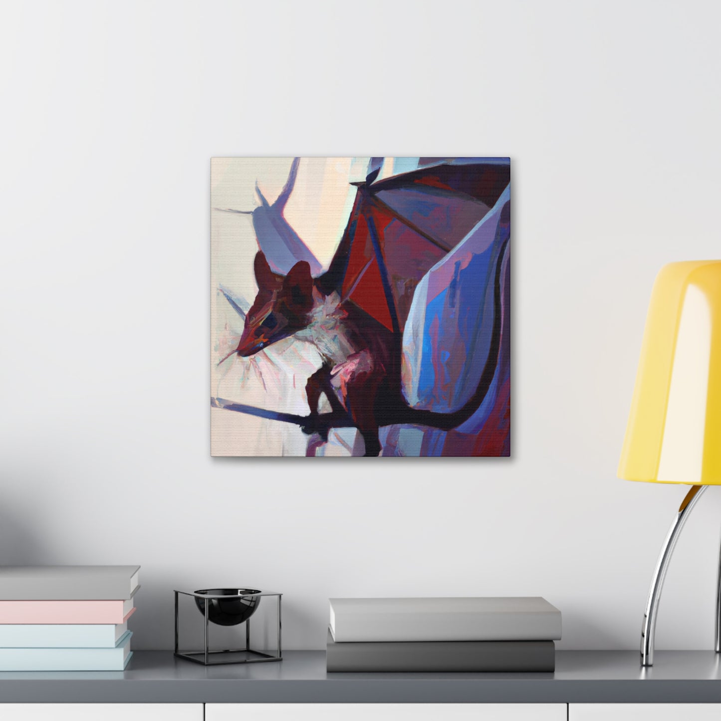 "Indian Flying Foxes Dance" - Canvas