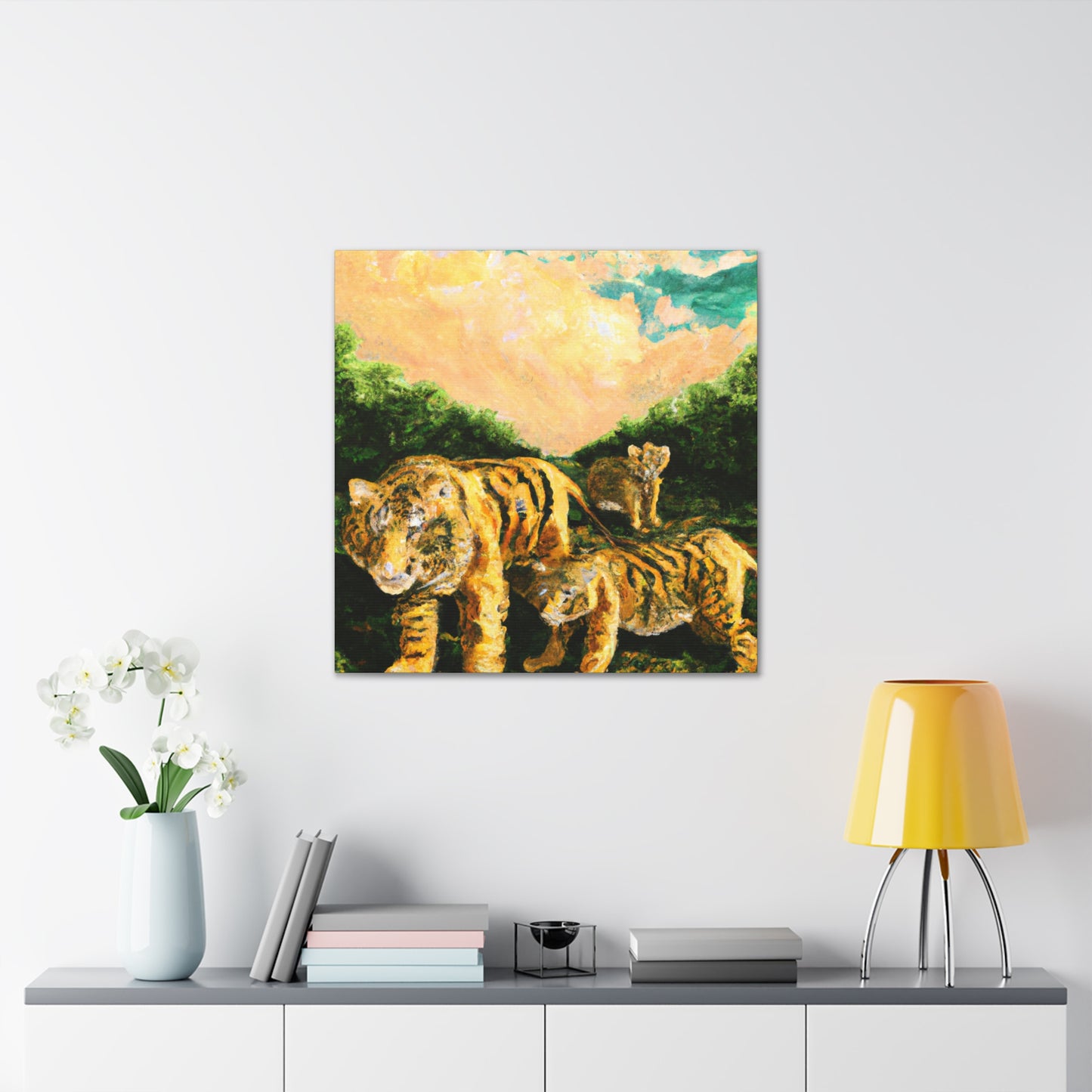 Tiger Beyond Reality - Canvas