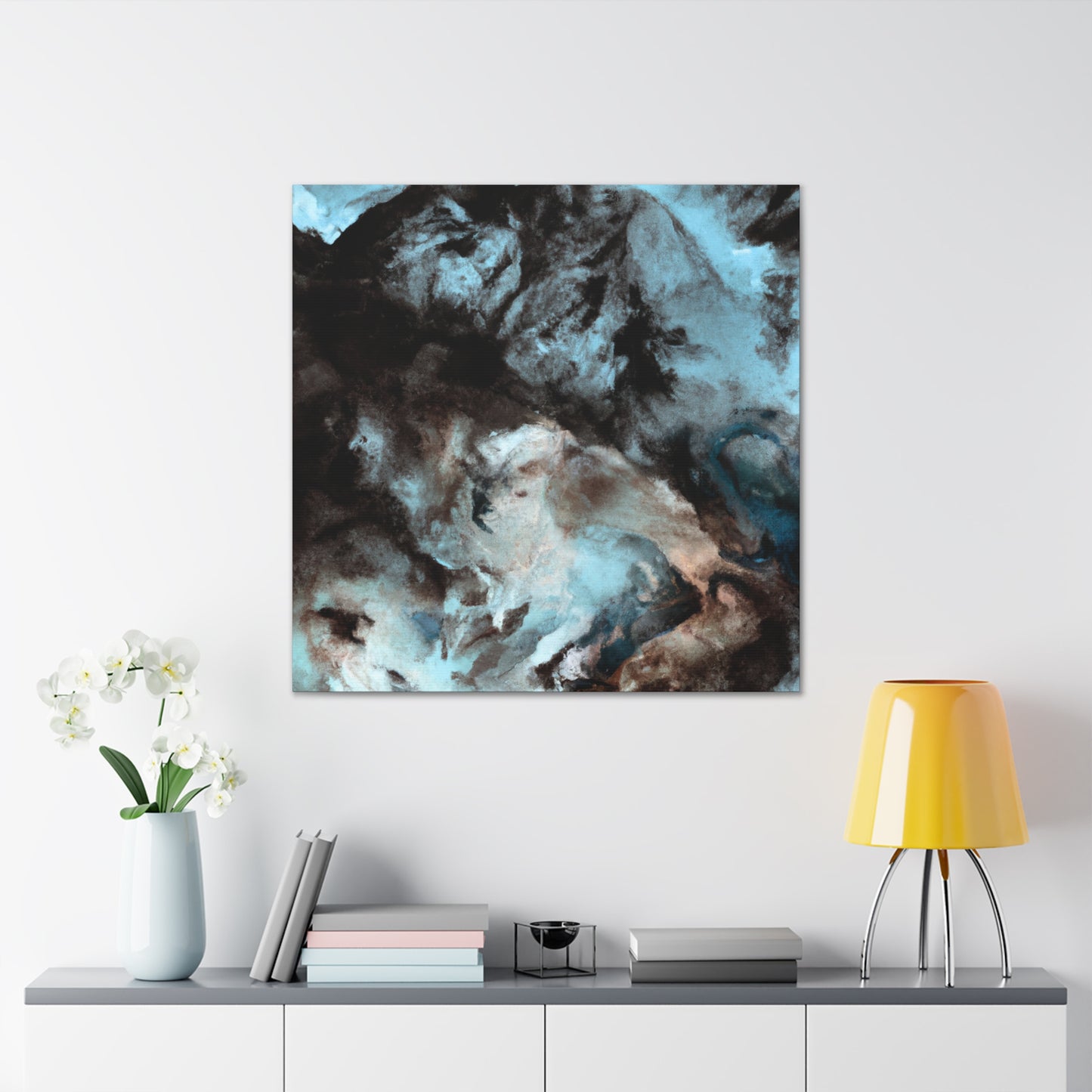 "Tundra's Frozen Beauty" - Canvas