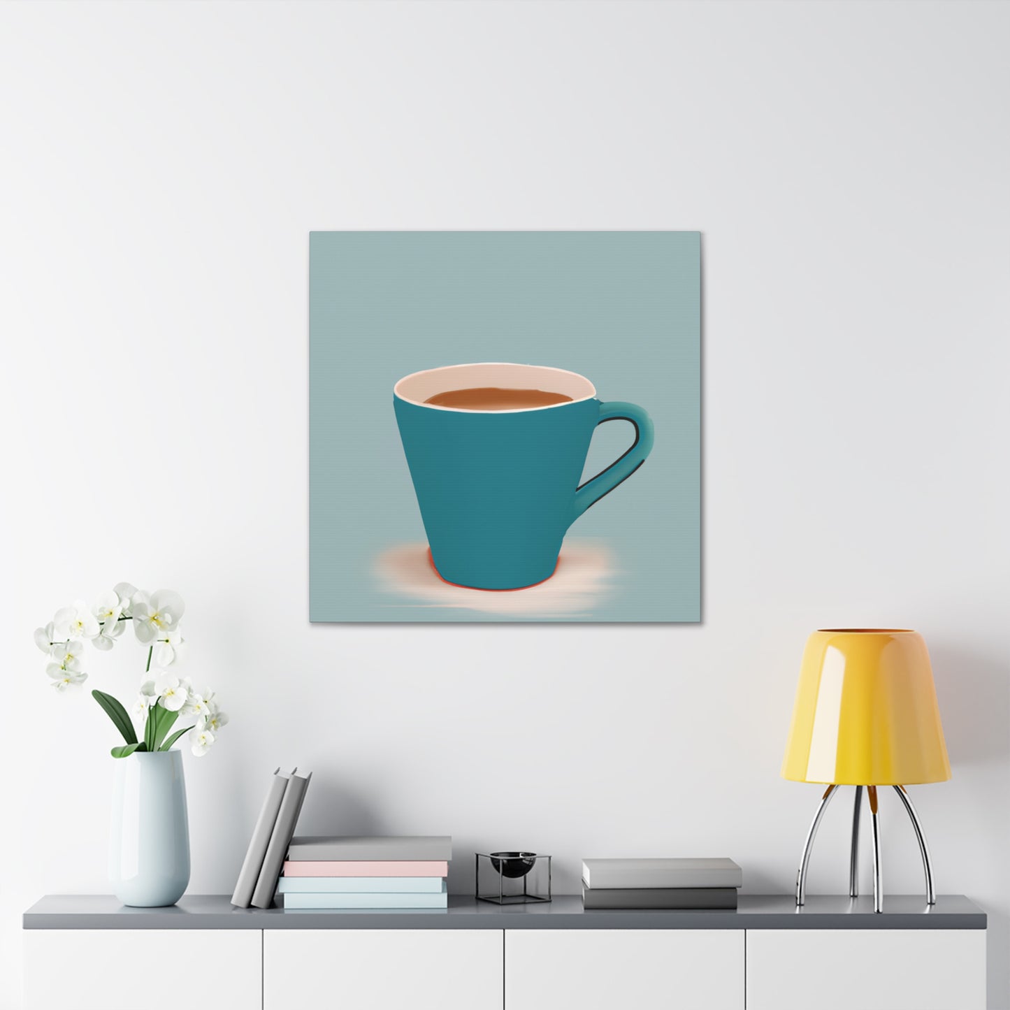 Cup of Minimalism - Canvas