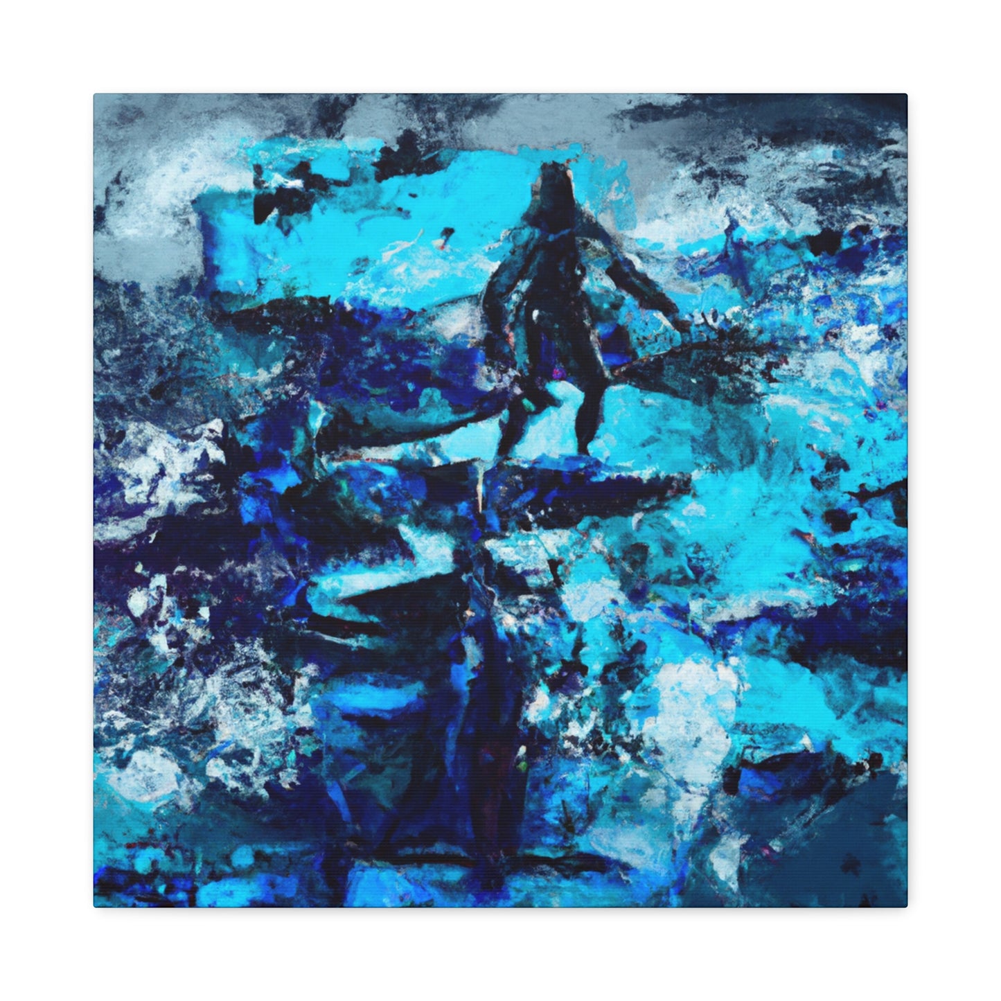 Surfers of the Sea - Canvas