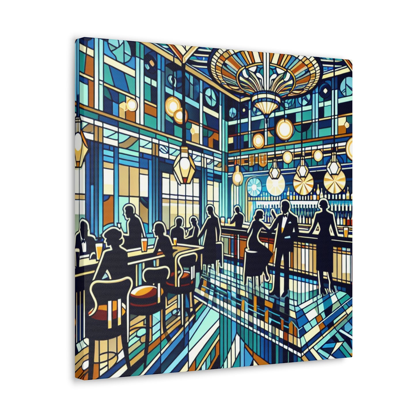 "Pub Blissful Brews" - Canvas