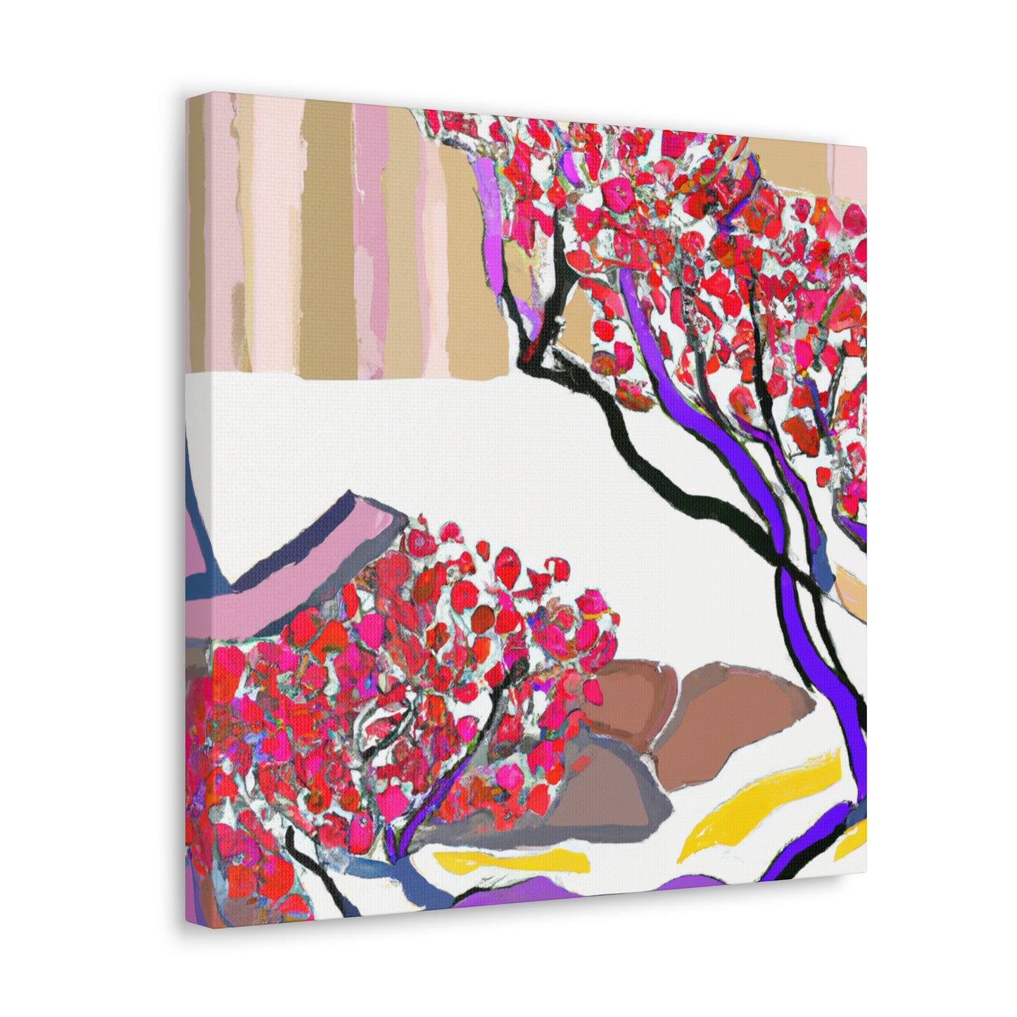 Cherry Blossom Reflection - Canvas